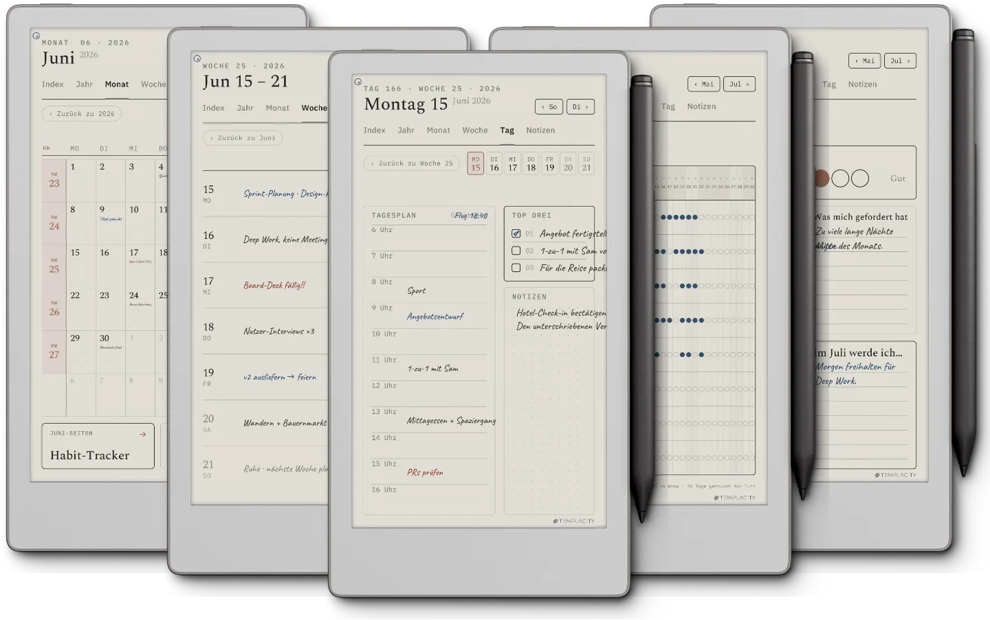 The Planner für reMarkable