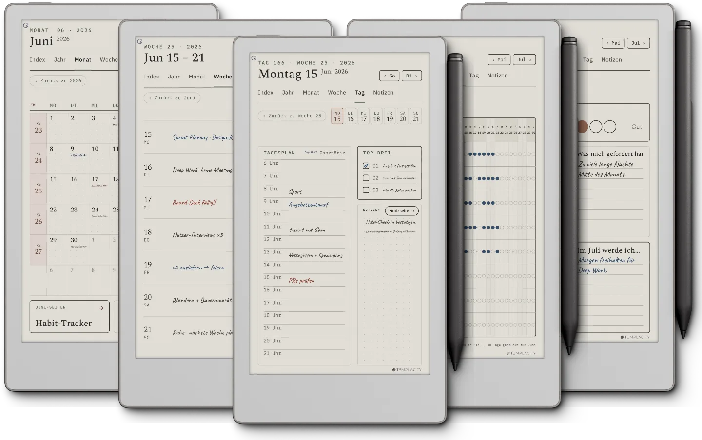 The Planner für reMarkable