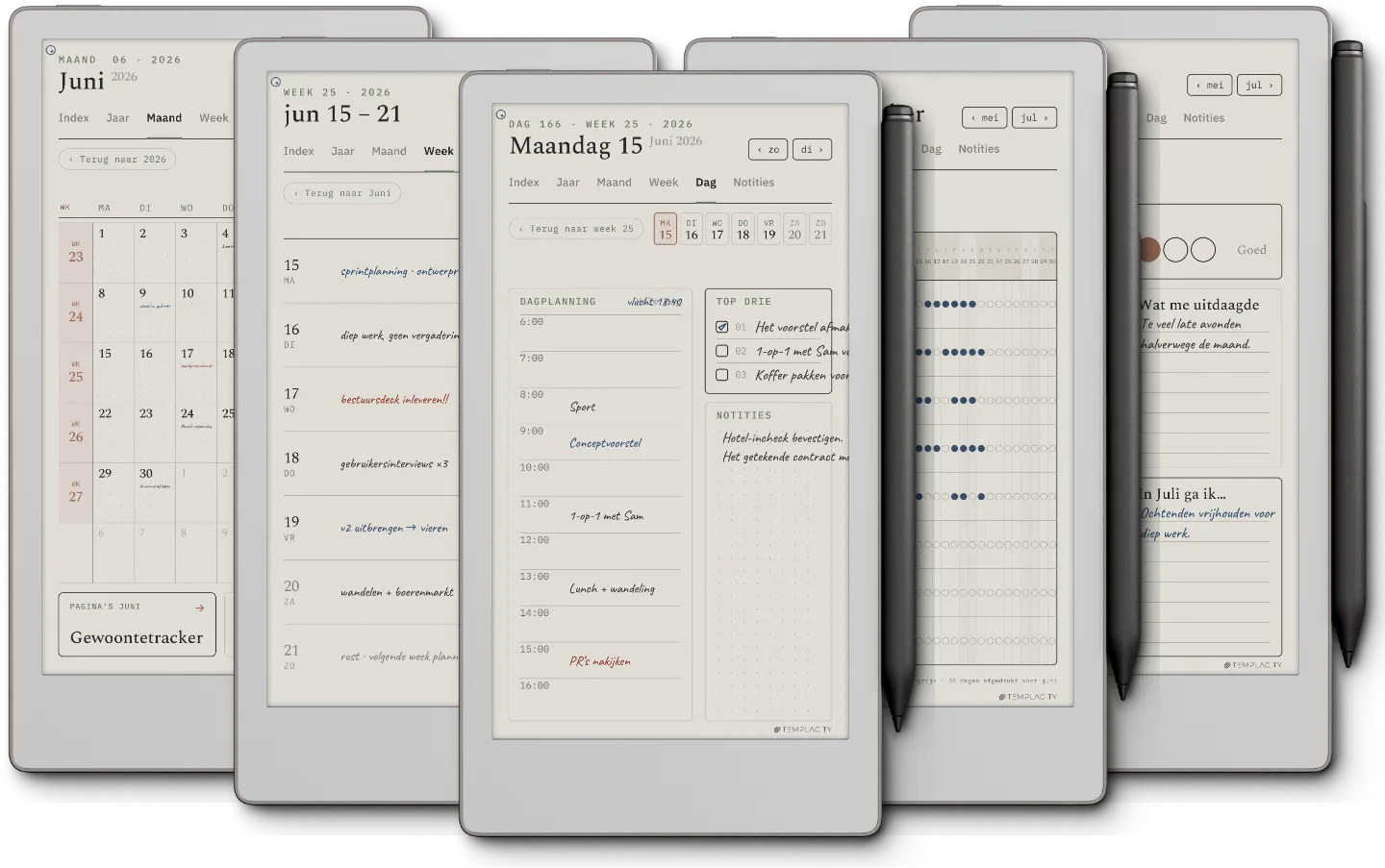 The Planner for reMarkable