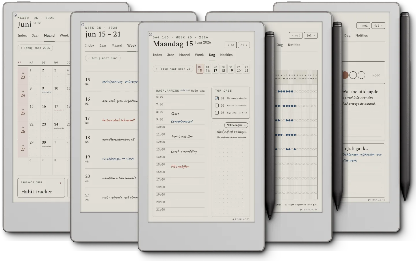 The Planner for reMarkable
