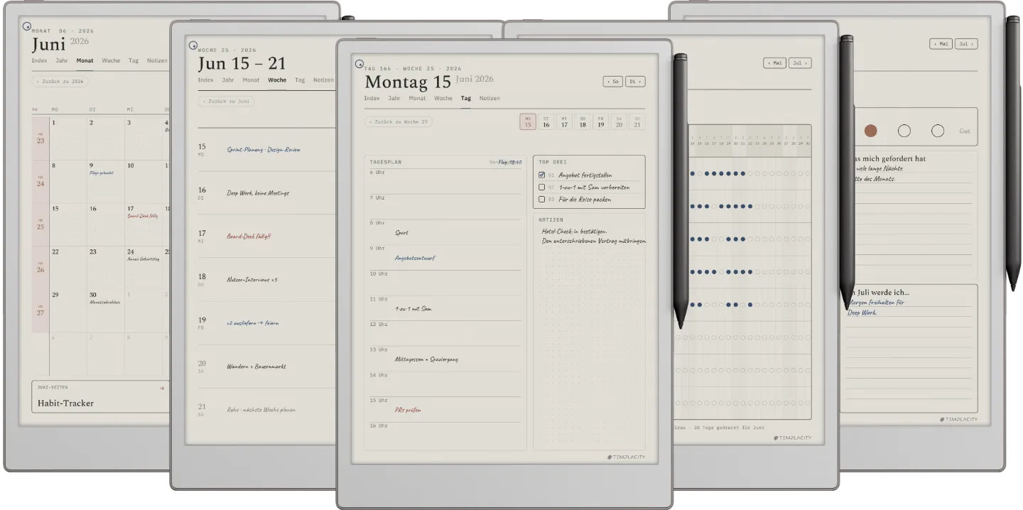 The Planner für reMarkable