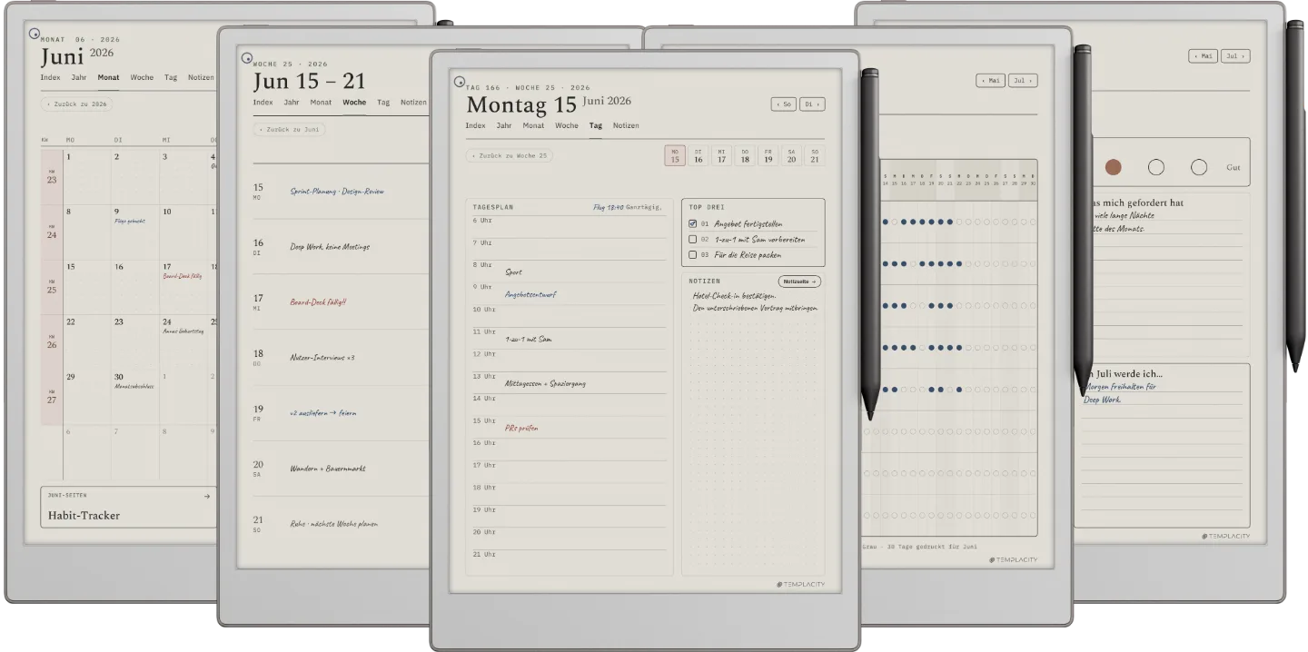 The Planner für reMarkable