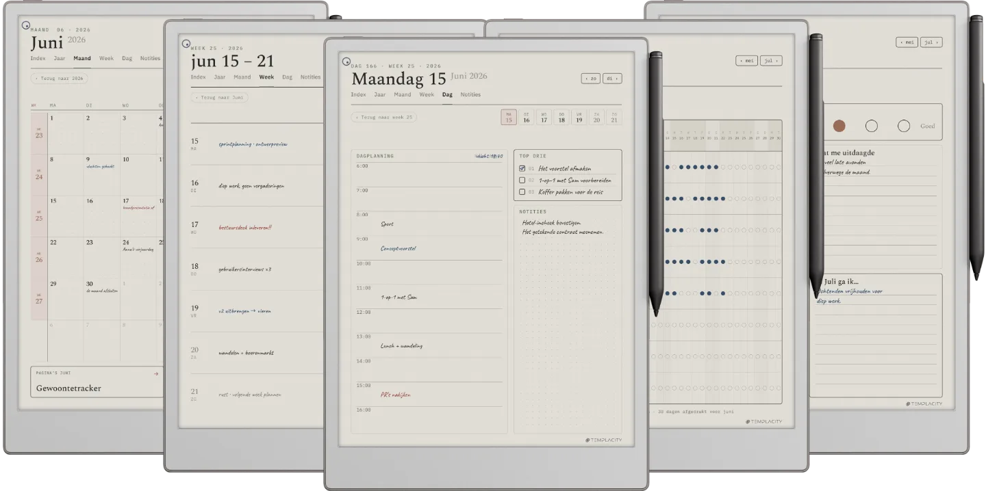 The Planner for reMarkable