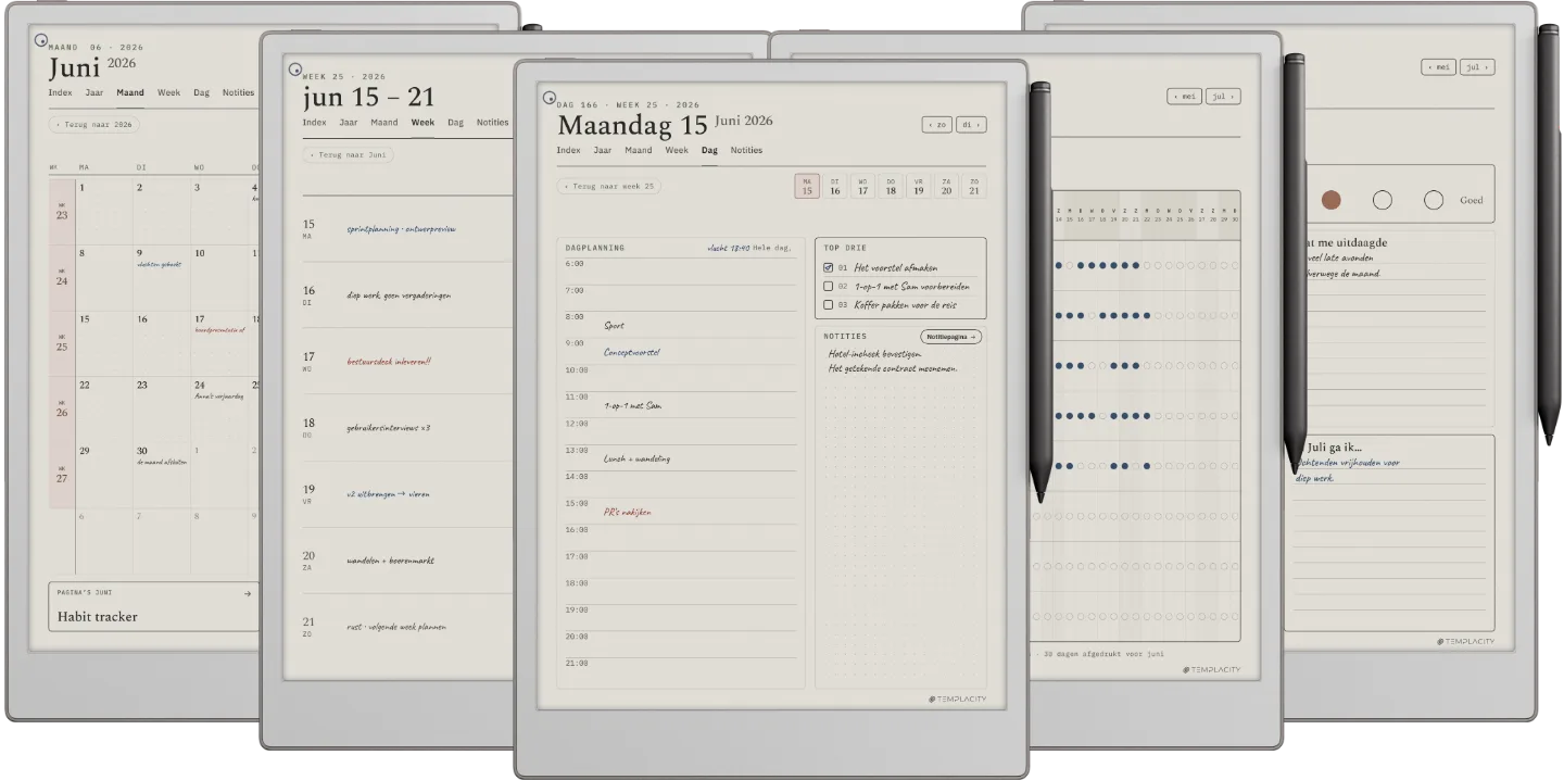 The Planner for reMarkable