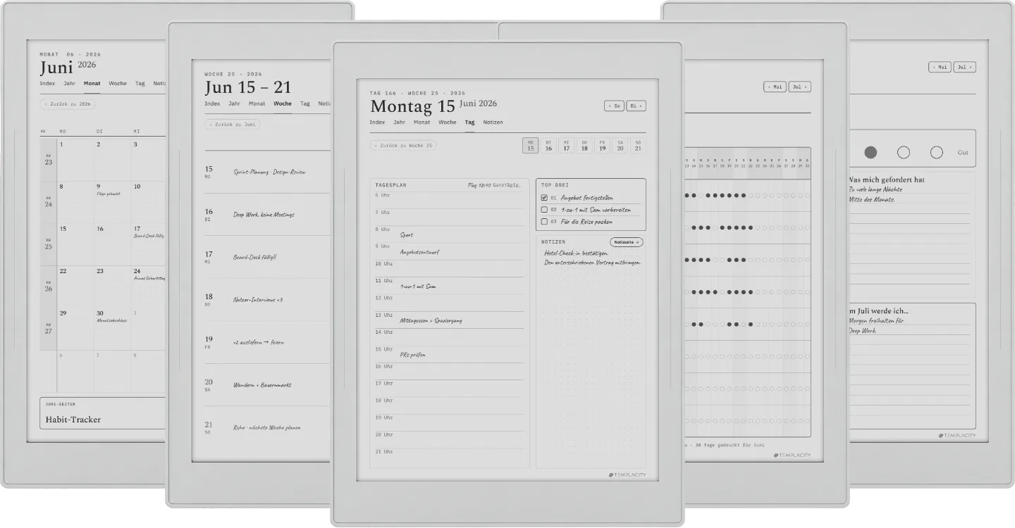 The Planner für Supernote