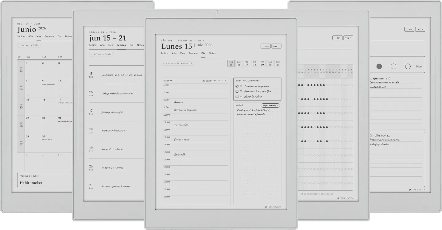 The Planner for Supernote