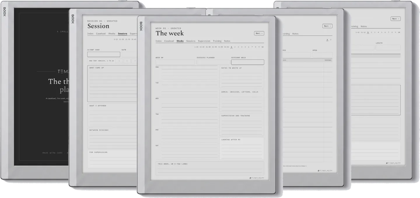 The Planner · Therapist