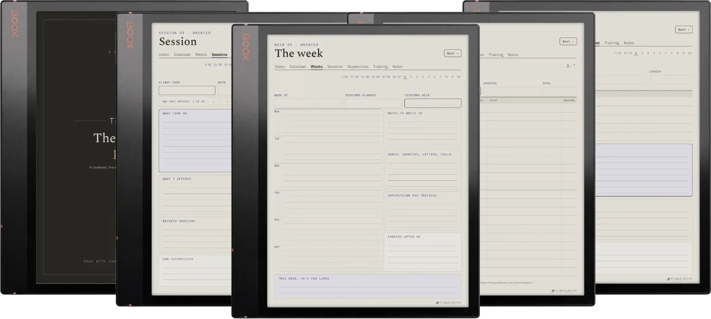 The Planner · Therapist