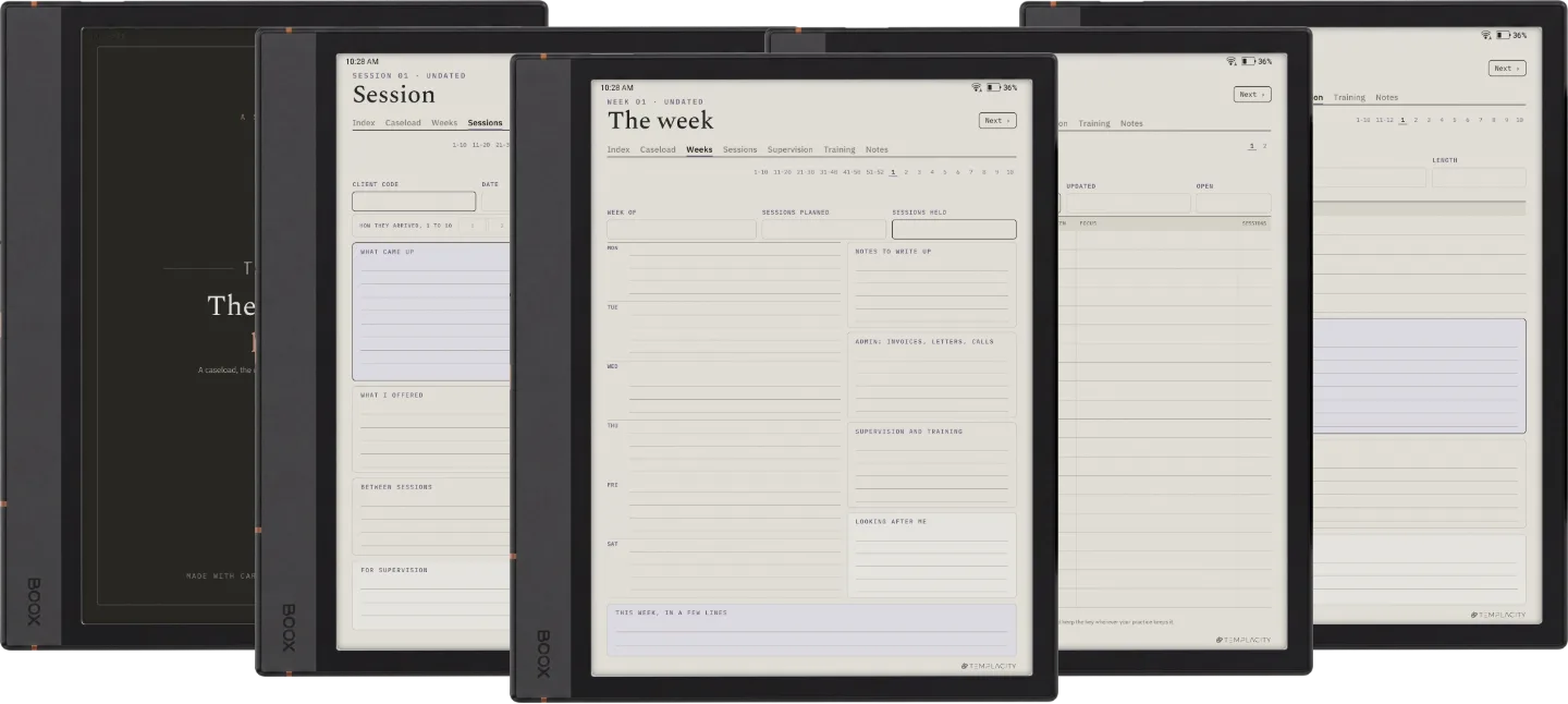 The Planner · Therapist