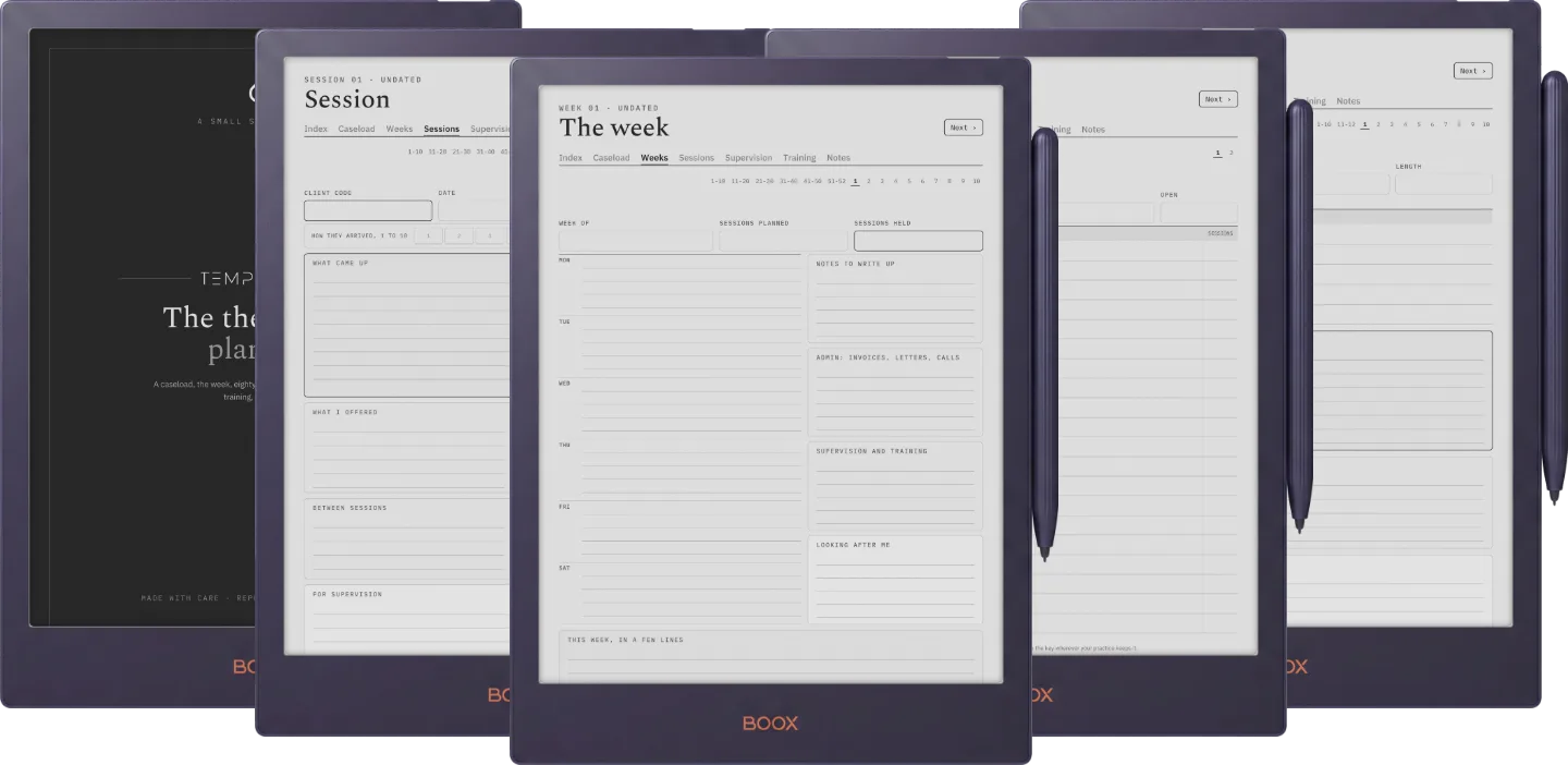 The Planner · Therapist