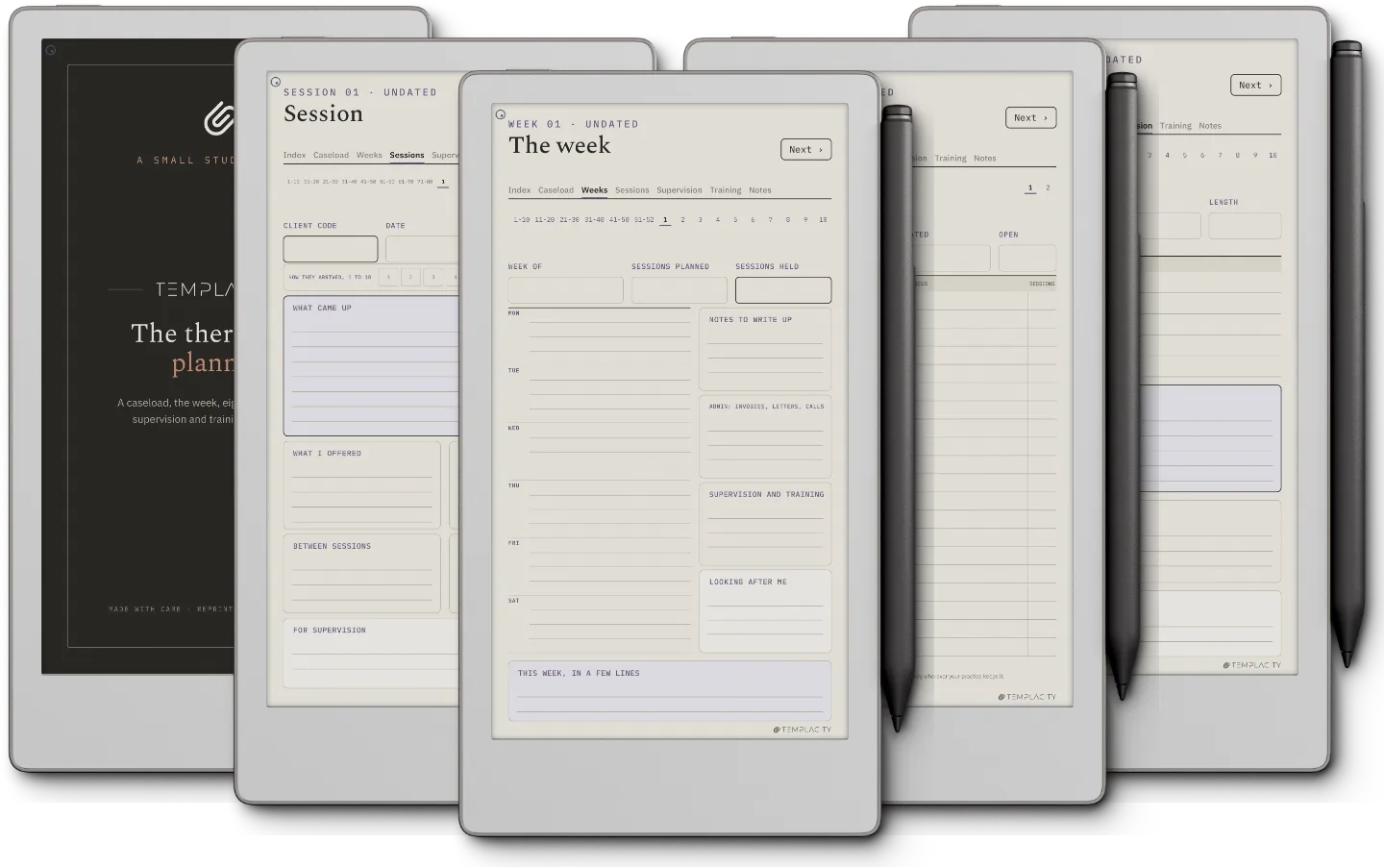 The Planner · Therapist