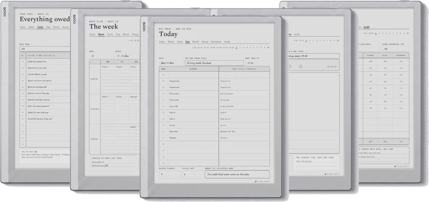 Time Block System