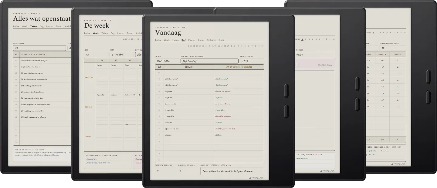 The Planner · Time Block System