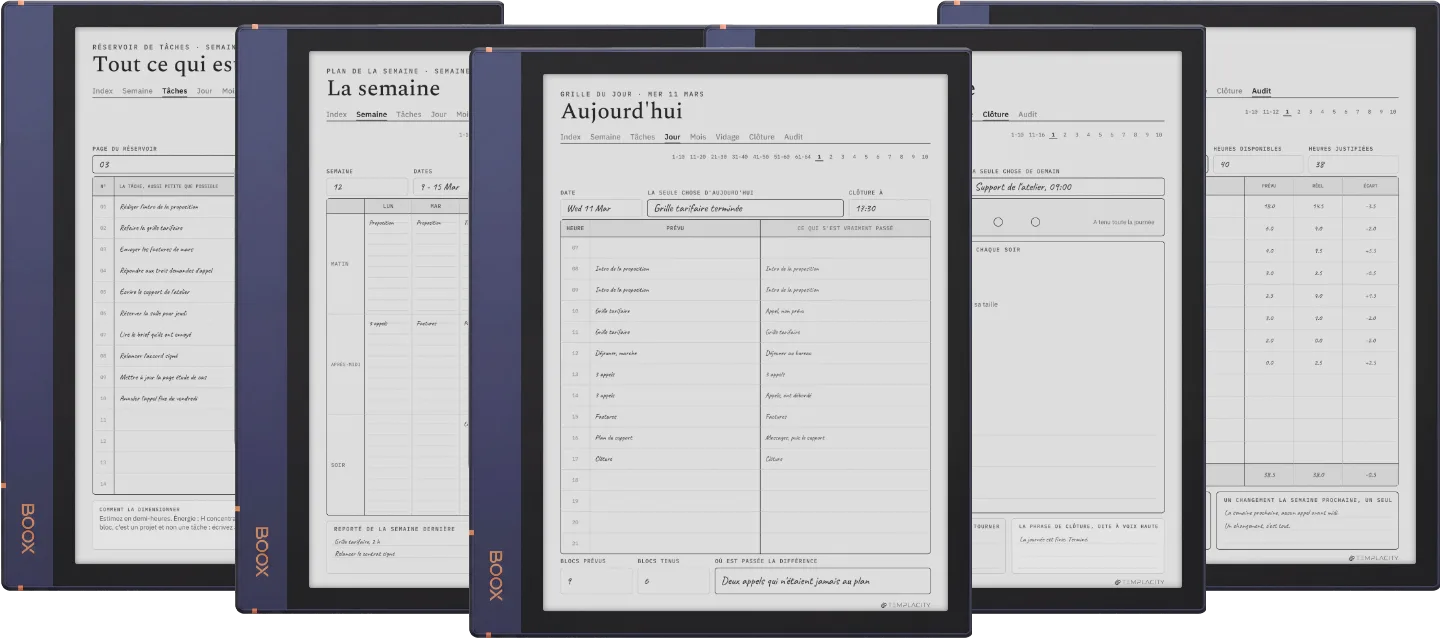 The Planner · Time Block System
