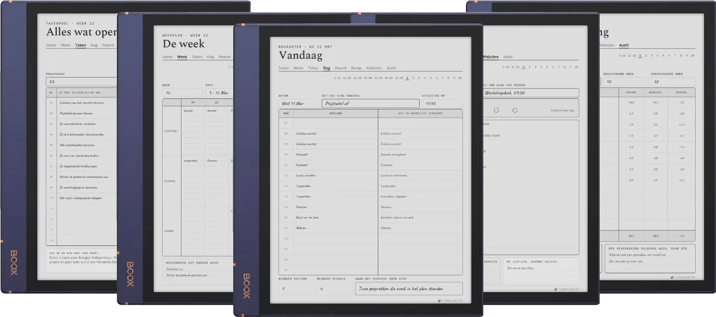 The Planner · Time Block System