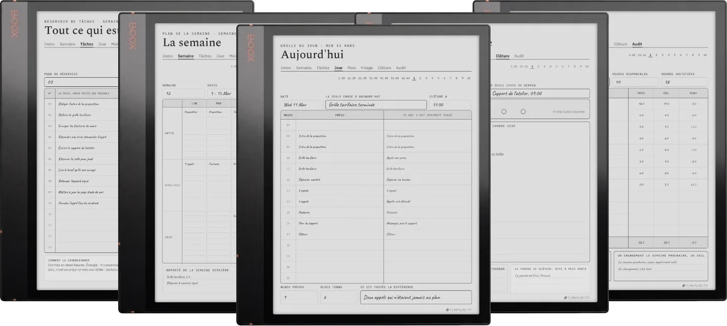 The Planner · Time Block System