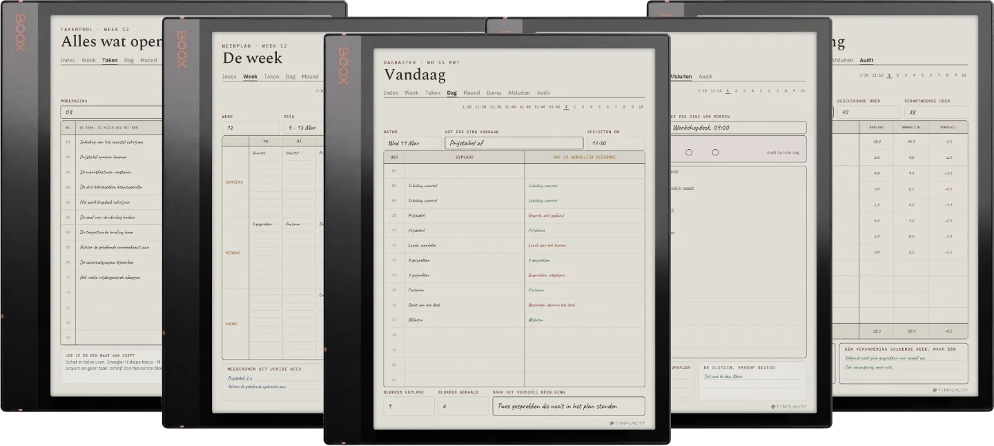 The Planner · Time Block System
