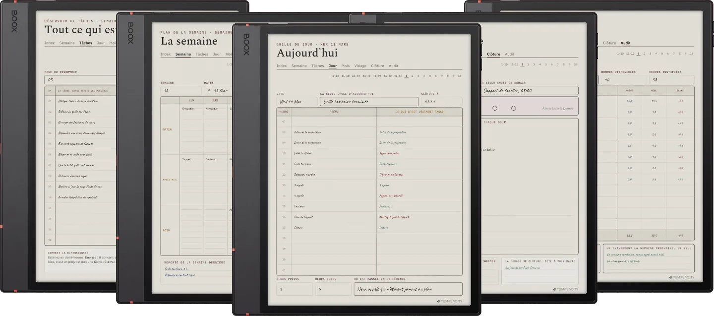 The Planner · Time Block System