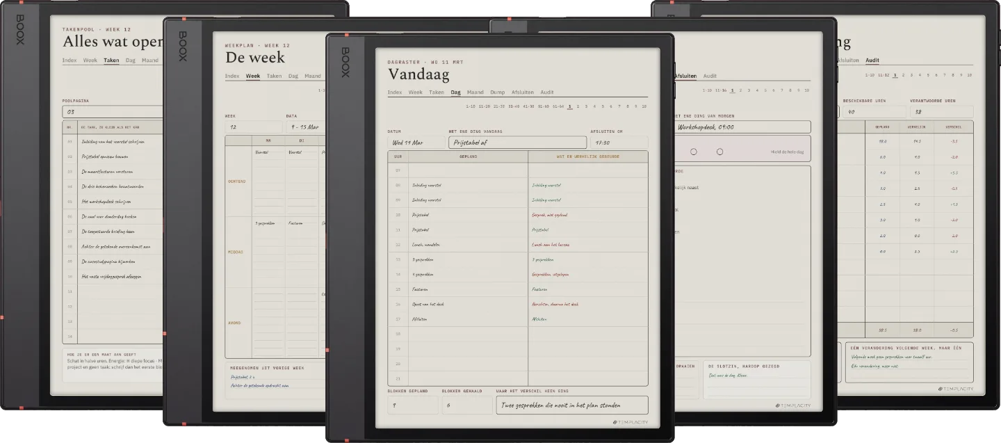 The Planner · Time Block System