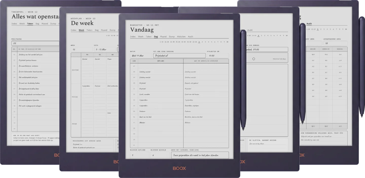 The Planner · Time Block System