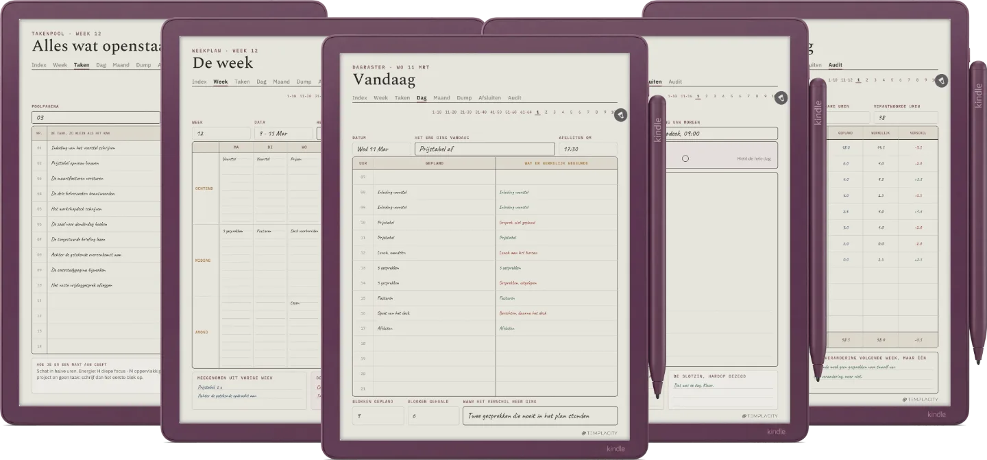 The Planner · Time Block System