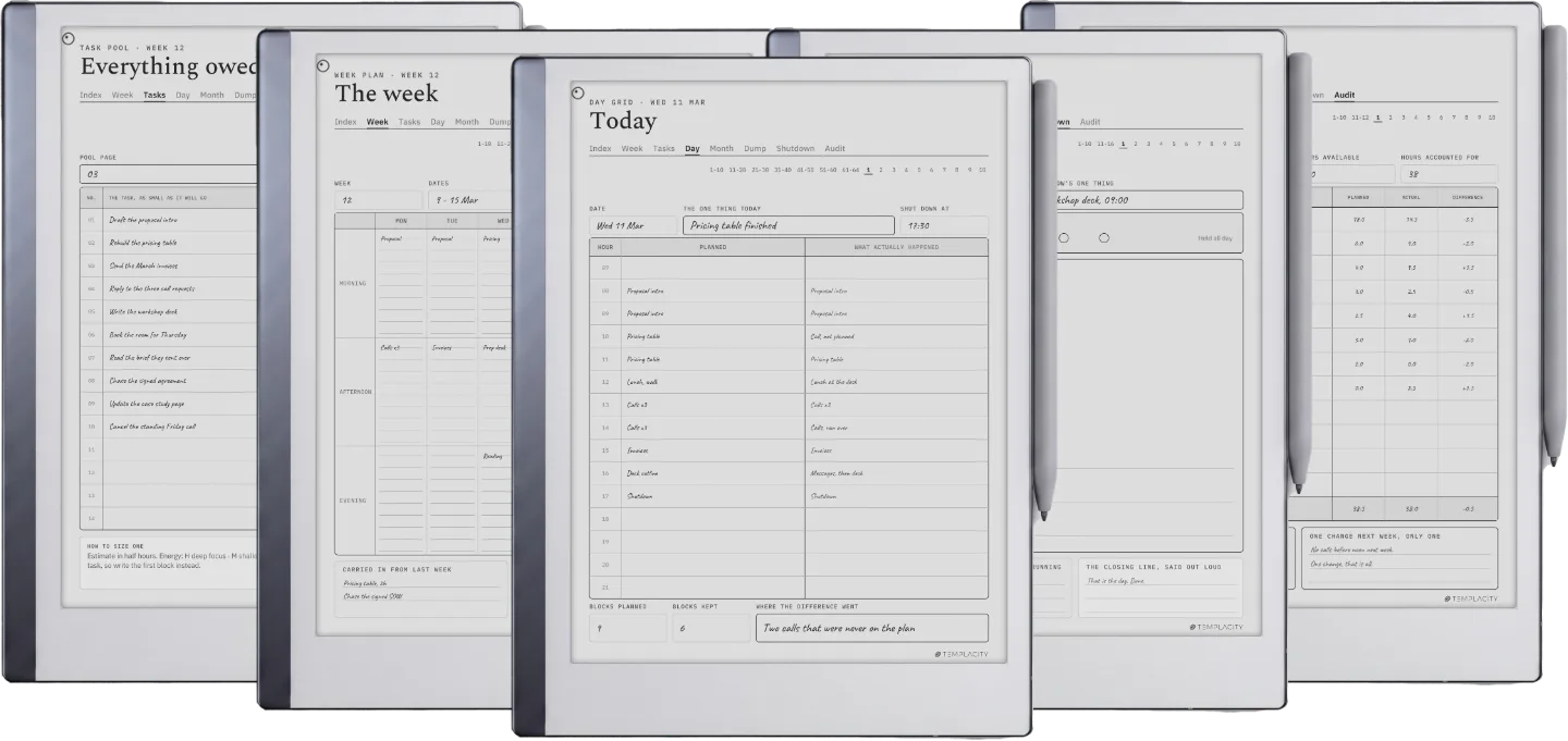 Time Block System