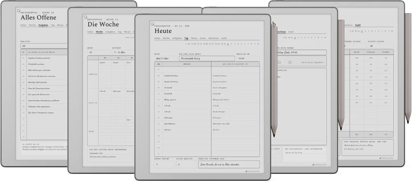 Zeitblock-System