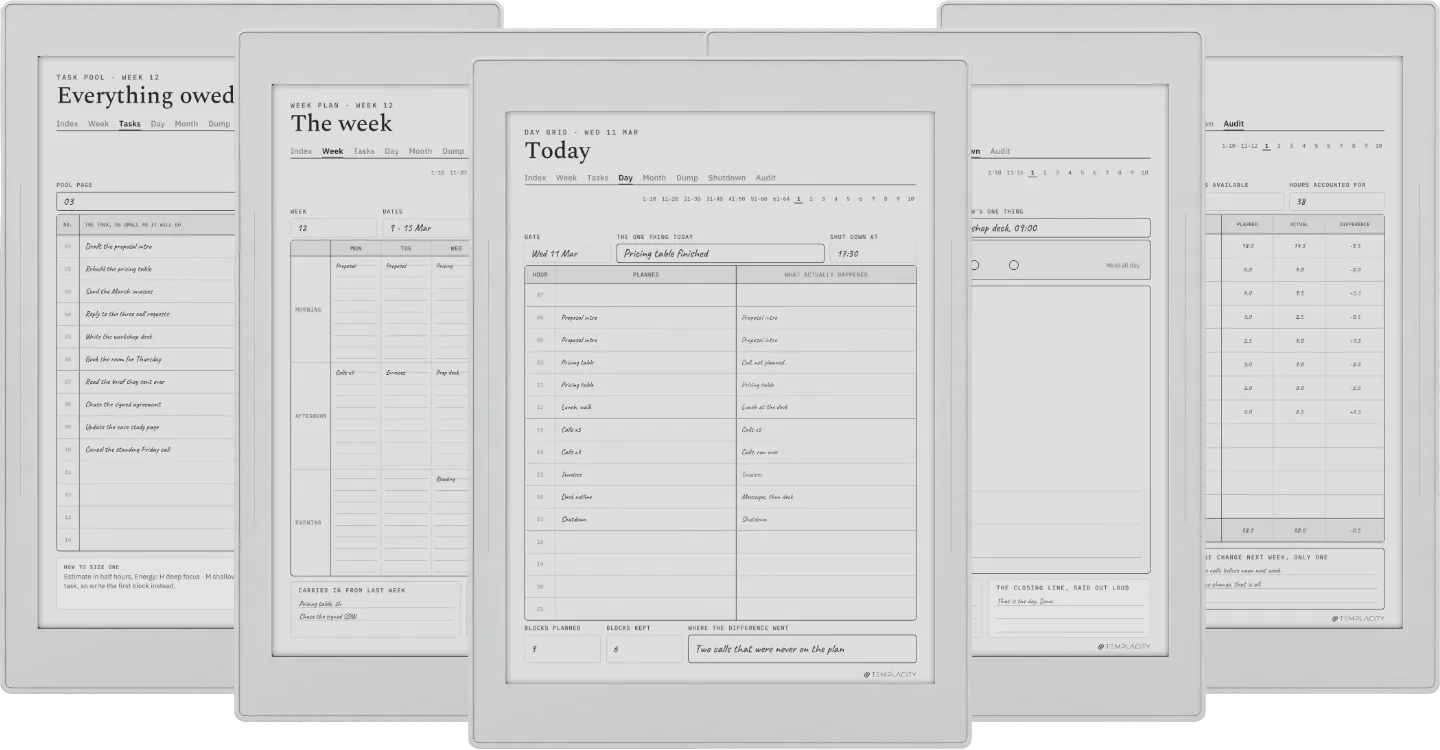 Time Block System
