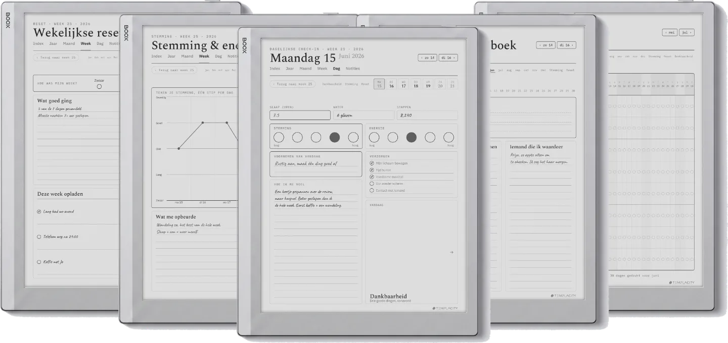 Digitale welzijnsplanner