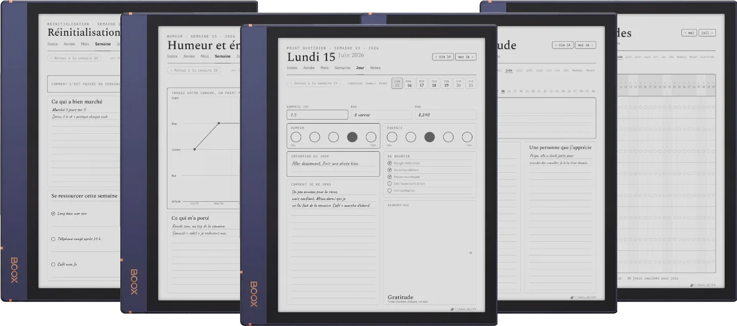 The Planner · Bien-être
