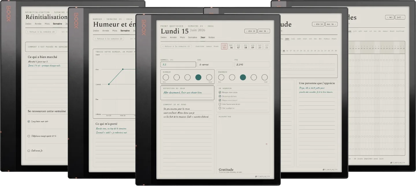 The Planner · Bien-être