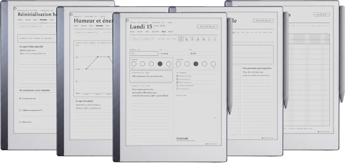 The Planner · Bien-être