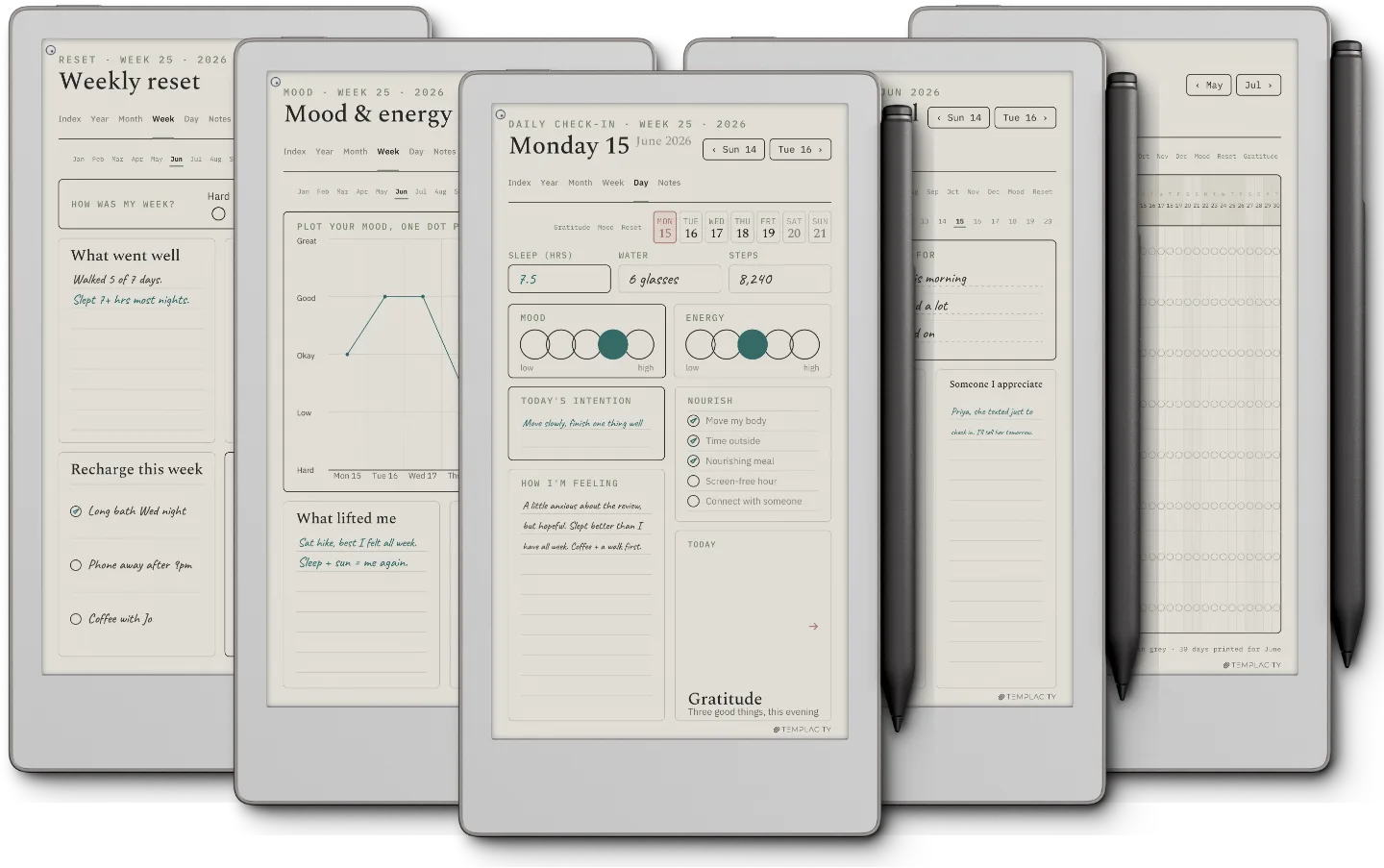 The Planner · Wellness