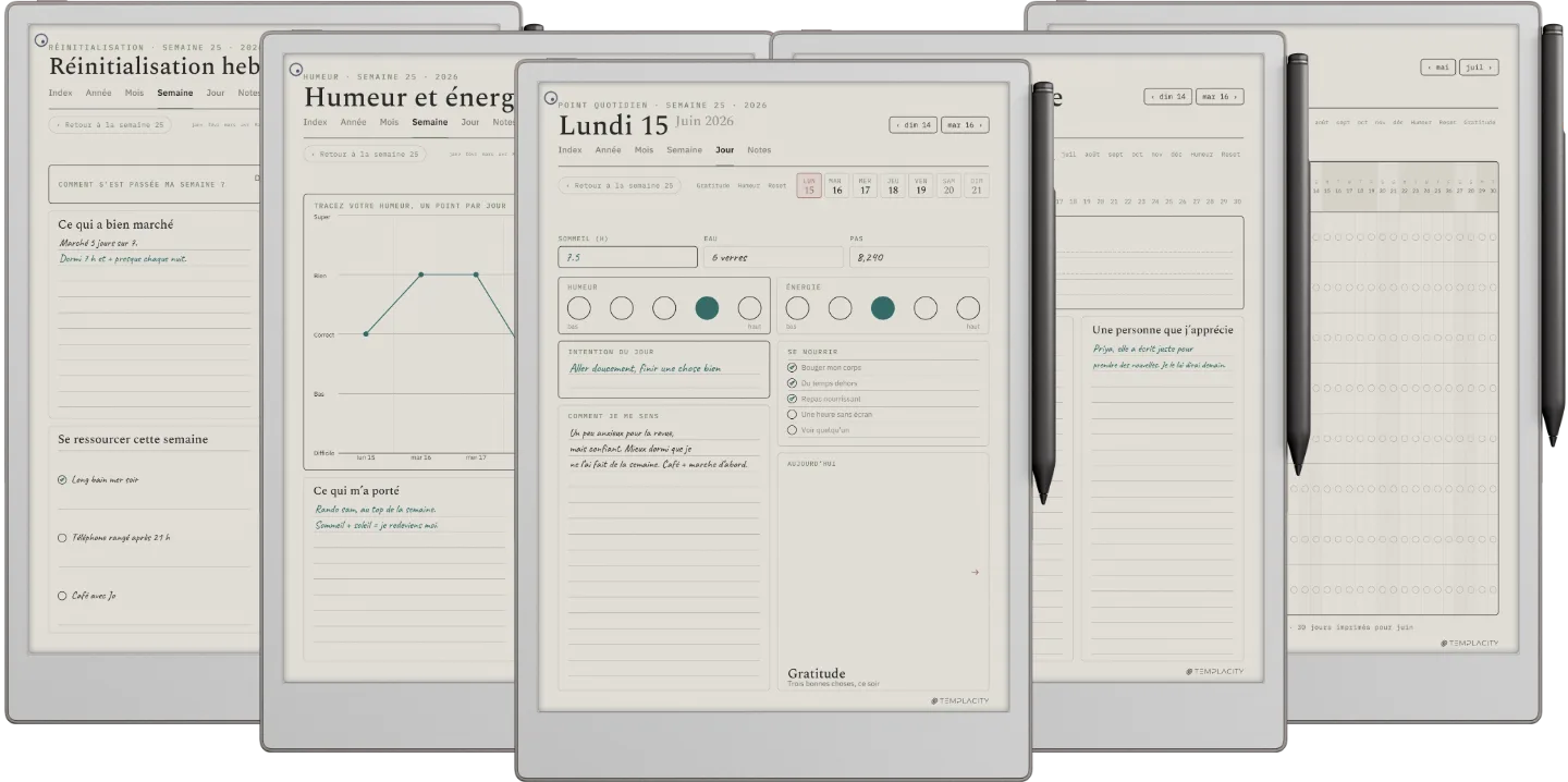 The Planner · Bien-être