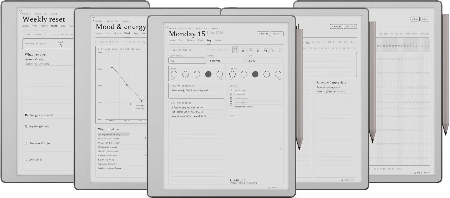 The Planner · Wellness