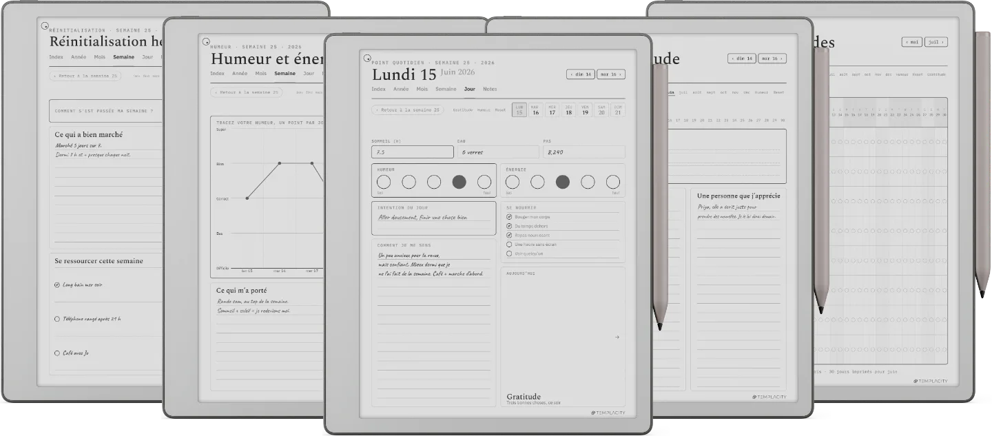 The Planner · Bien-être