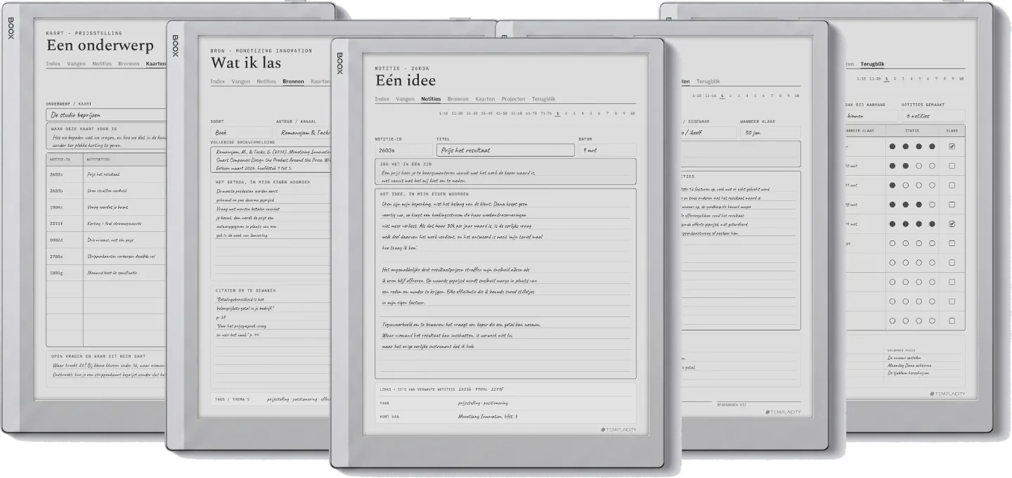 The Planner · Zettelkasten