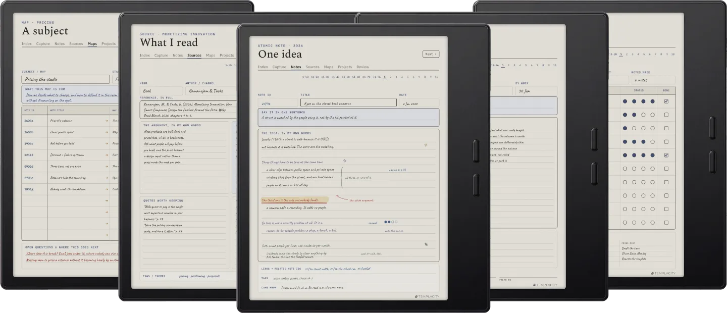 The Planner · Zettelkasten
