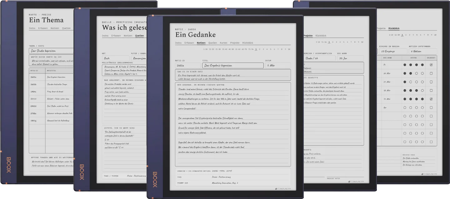 The Planner · Zettelkasten