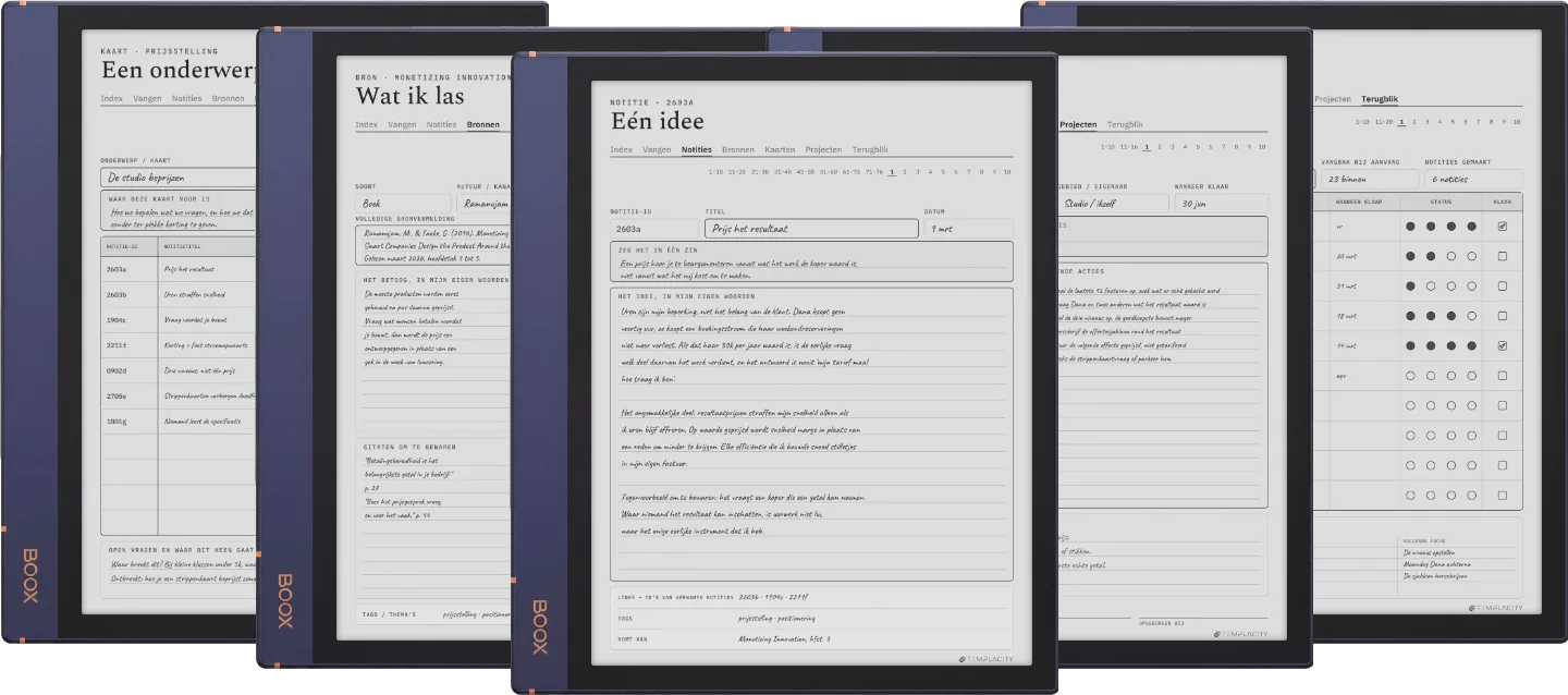 The Planner · Zettelkasten
