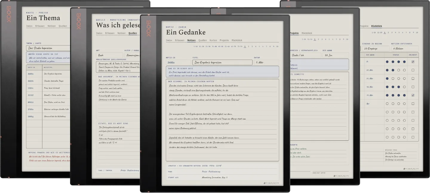The Planner · Zettelkasten