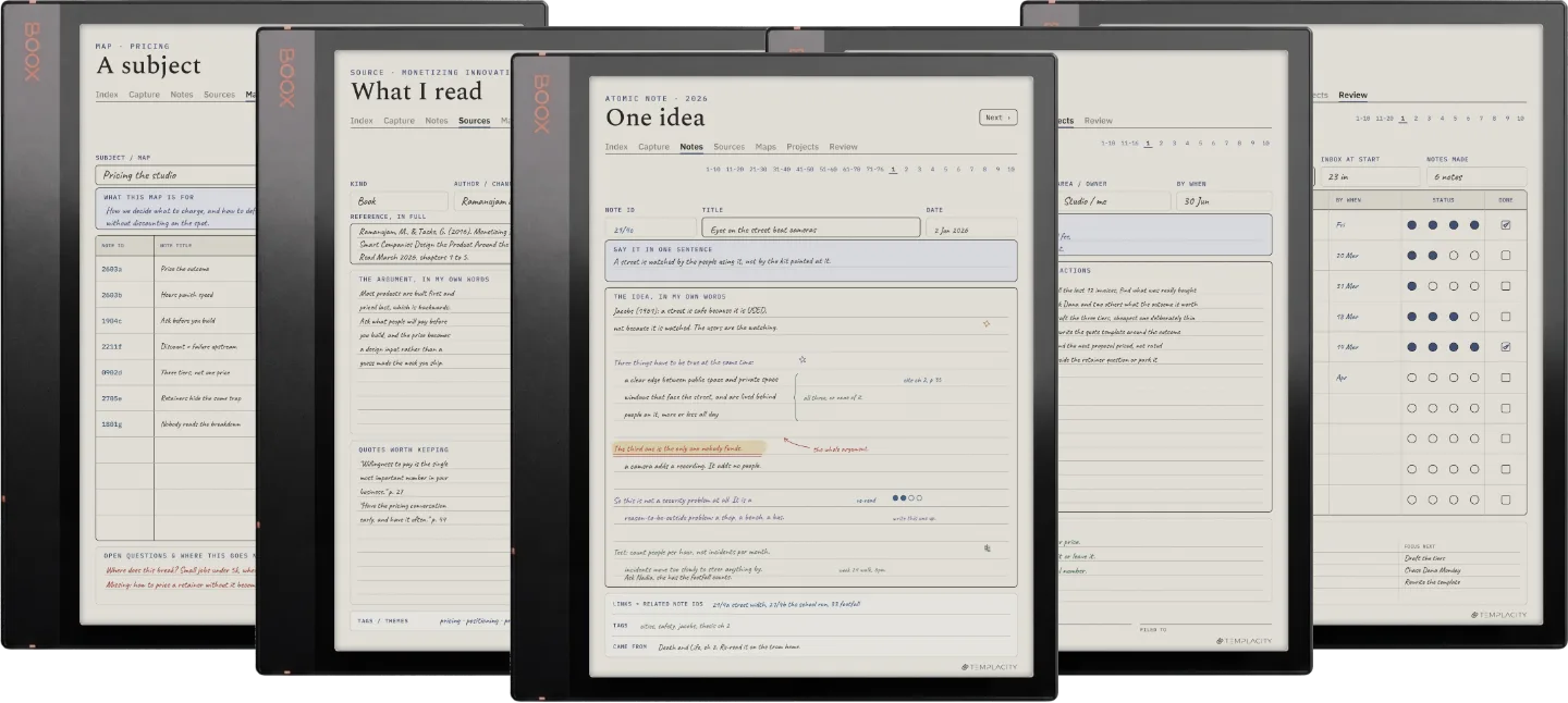 The Planner · Zettelkasten