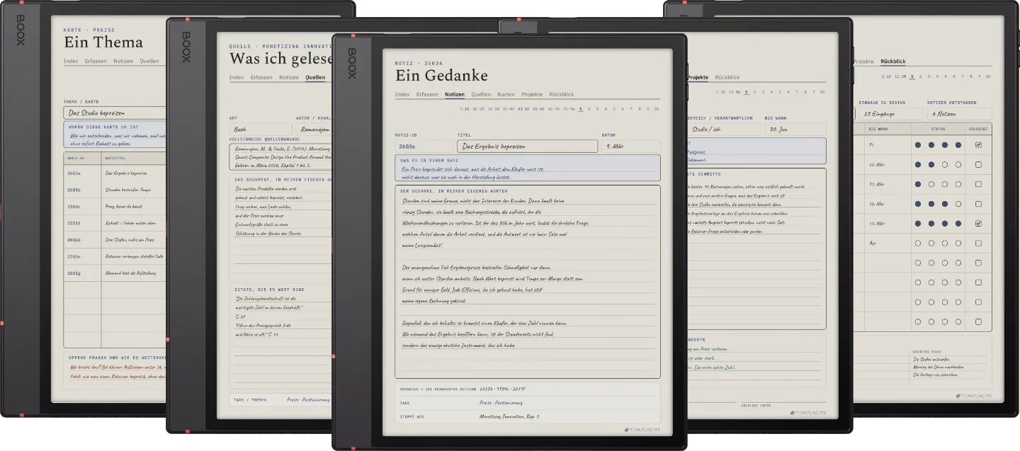 The Planner · Zettelkasten