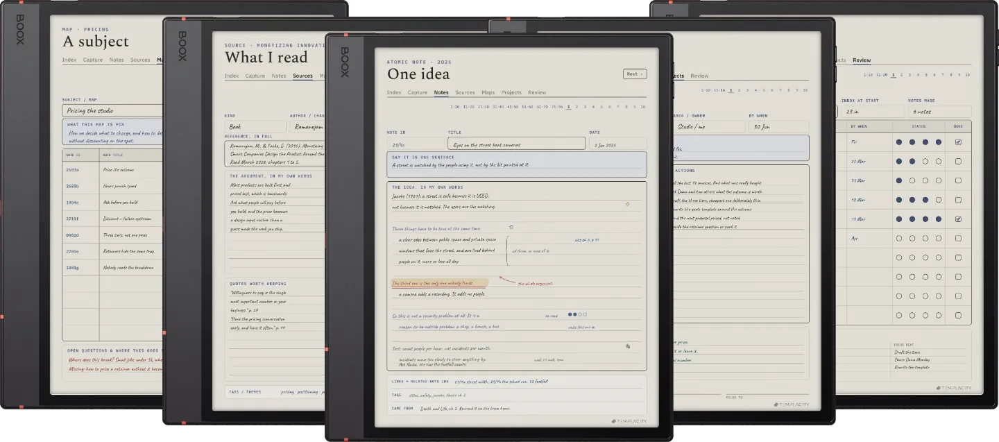 The Planner · Zettelkasten