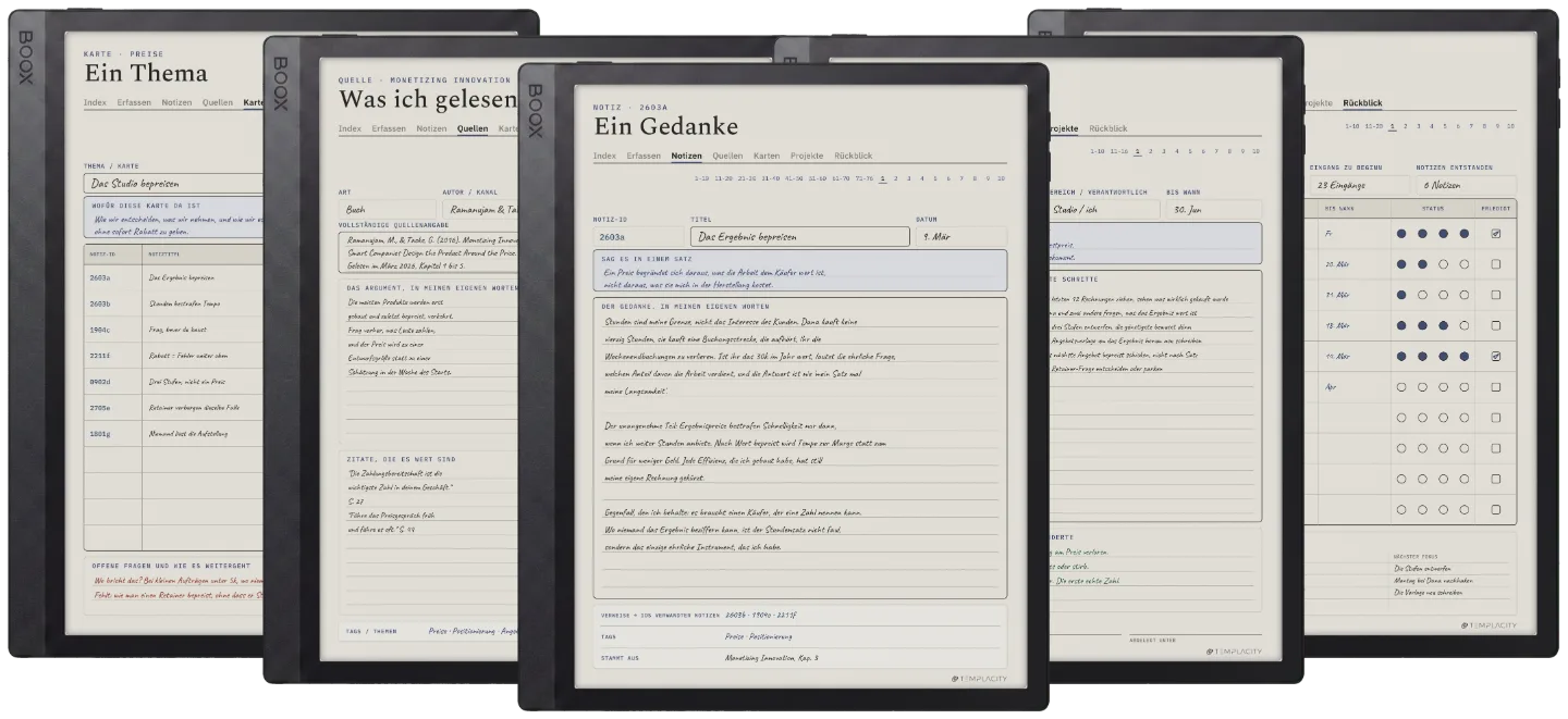 The Planner · Zettelkasten