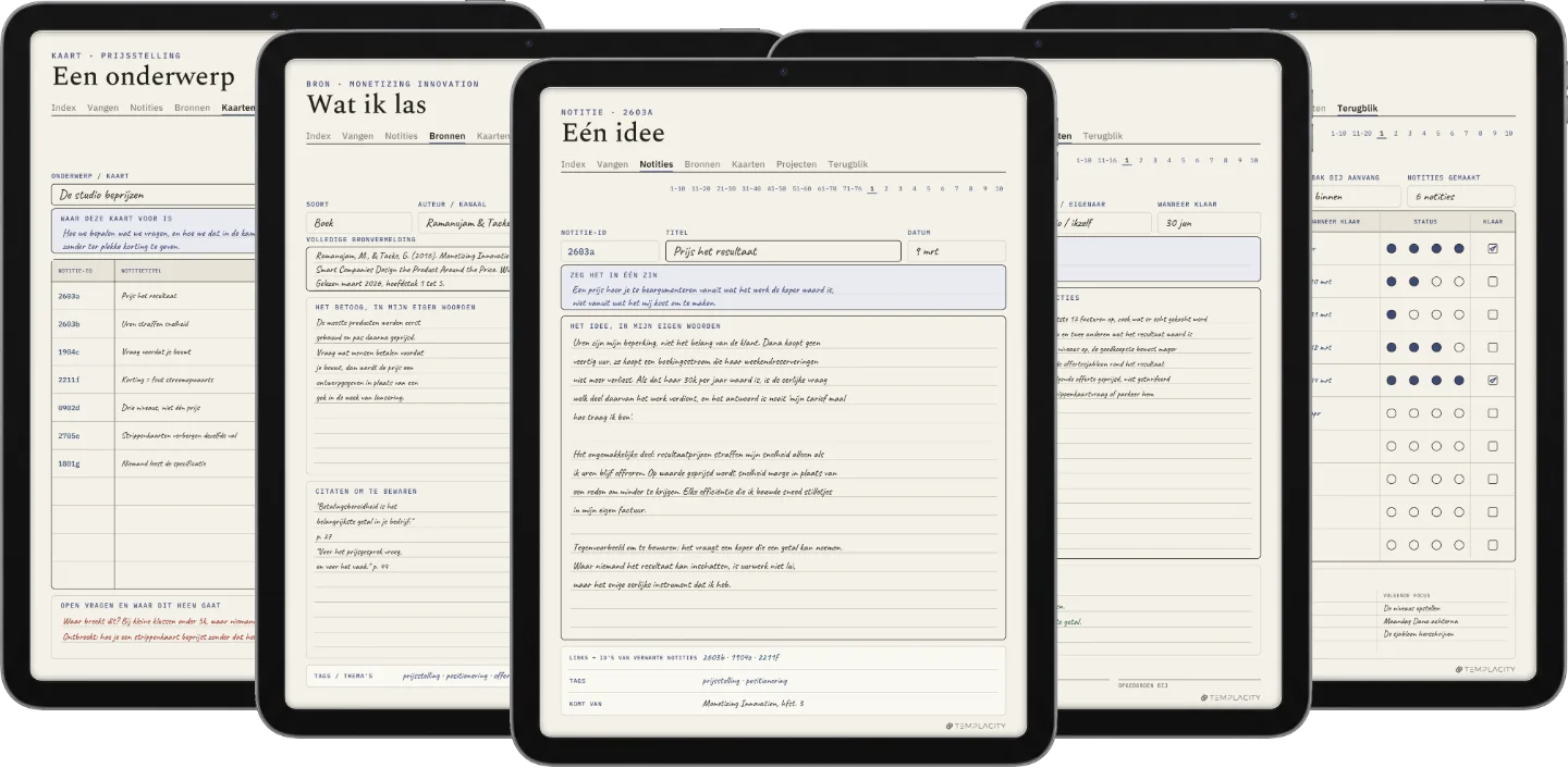 The Planner · Zettelkasten