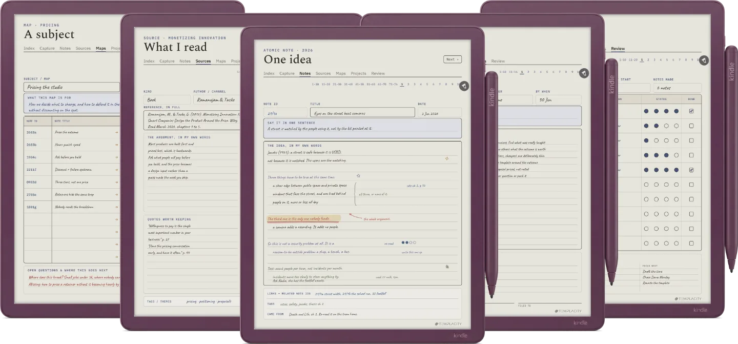 The Planner · Zettelkasten