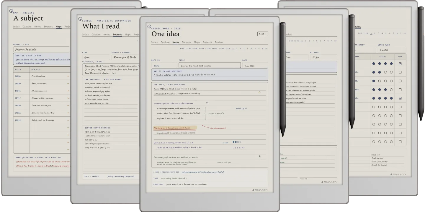 The Planner · Zettelkasten