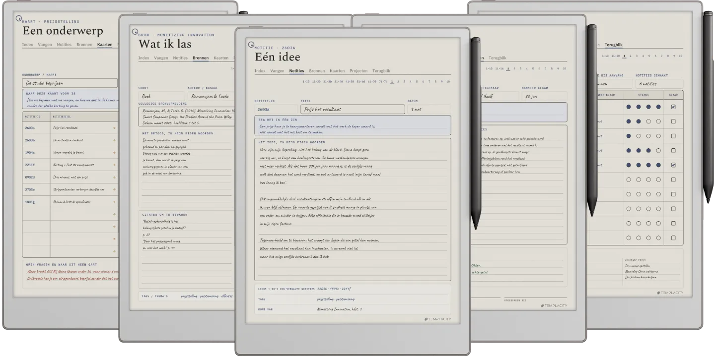 The Planner · Zettelkasten