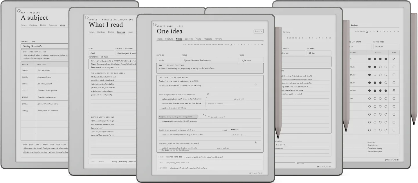 The Planner · Zettelkasten